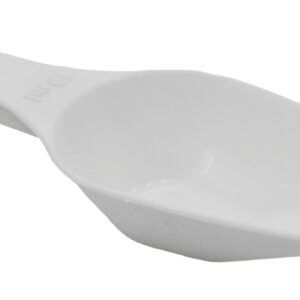 Scoop, 10ml (0.3oz) - Polypropylene - Flat Bottom, Excellent for Measuring & Weighing