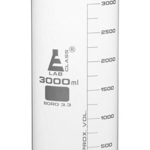 Beaker, 3000ml - Tall Form - Graduated - Borosilicate Glass