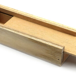 Wooden Box for 4" (100 mm) Bar Magnets, with sliding top - Eisco Labs