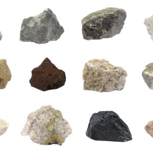Introduction to Sedimentary Rocks  Kit, 12 Specimens - Includes Storage Box and Identification Card