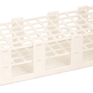 Test Tube Rack, Polypropylene, 20mm x 40 Tubes - Easy to Assemble, Stores Flat - Eisco Labs
