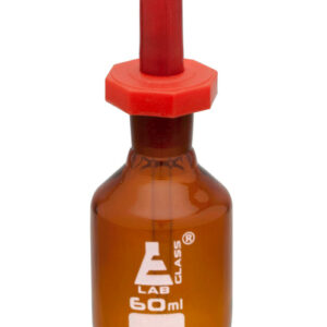 Dropping Bottle, 60ml (2oz) - Eye Dropper Pipette - Amber Borosilicate 3.3 Glass