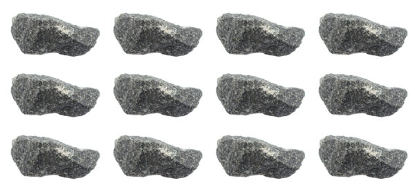 12PK Raw Peridotite, Igneous Rock Specimens - Approx. 1" - Geologist Selected & Hand Processed - Great for Science Classrooms - Class Pack - Eisco Labs