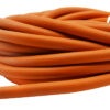 Rubber Tubing 10m Orange - Soft - 10mm Bore - 2.0mm Thickness