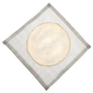 Pack of 10 Stainless Steel Wire Gauze with Ceramic Center, 5" Long - Eisco Labs