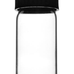 Culture Tube with Screw Cap, 5mL - 25x57mm - Flat Bottom - Borosilicate Glass