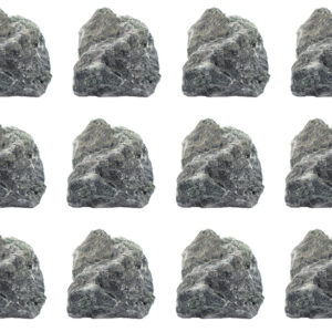 12PK Raw Serpentinite, Metamorphic Rock Specimens - Approx. 1" - Geologist Selected & Hand Processed - Great for Science Classrooms - Class Pack - Eisco Labs