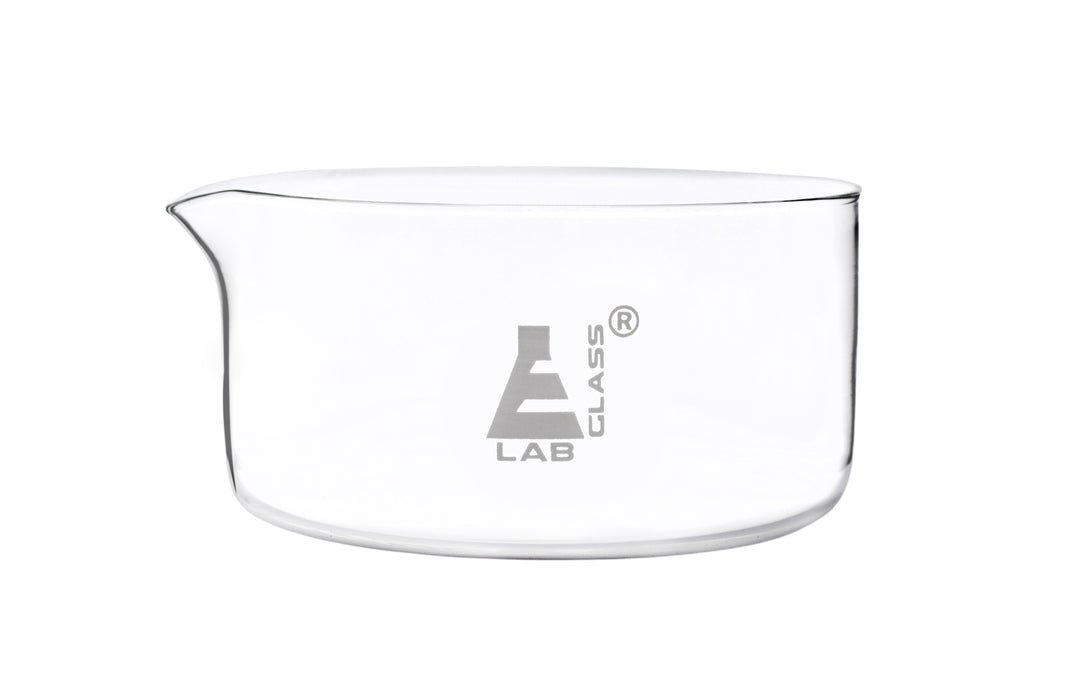 Crystallizing Dish, 100ml - Flat Bottom - Borosilicate Glass