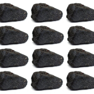 12PK Raw Lodestone Rock Specimens, 1" - Geologist Selected Samples - Eisco Labs