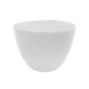 Porcelain Crucible with Lid 100mL Capacity - Tall Form