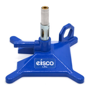 Liquid Propane Micro Bunsen Burner, StabiliBase Anti-Tip Design with Handle, with Flame Stabilizer, LP Eisco Labs