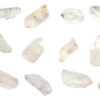 12PK Raw Quartz Specimen, 1" - Geologist Selected Samples - Eisco Labs