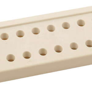 Rack for Micro Centrifuge Tubes, Autoclavable, Holds 20 Tubes of 1.5ml Capacity - Eisco Labs