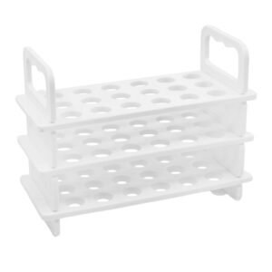 Test Tube Rack - Holds 18 x 13mm Tubes - Polypropylene