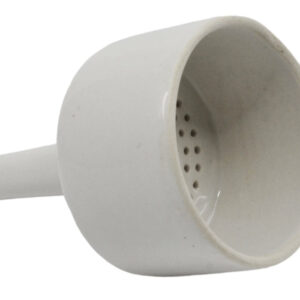 Buchner Funnel, 6cm - Porcelain - Straight Sides, Perforated Plate