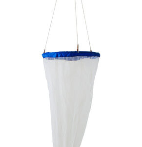 Plankton Collection Net Vial & 2 Collection Bottles - 35" - Muslin