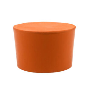 10PK Rubber Stoppers - Solid - 48mm Bottom 53mm Top 34mm Length