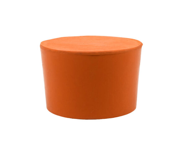 10PK Rubber Stoppers - Solid - 48mm Bottom 53mm Top 34mm Length