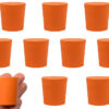 10PK Rubber Stoppers - Solid - 31mm Bottom 36mm Top 35mm Length