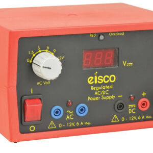 Low Voltage AC/DC Power Supply - Simultaneous Dual Output - 12V/6A Max Combined Load - Eisco Labs