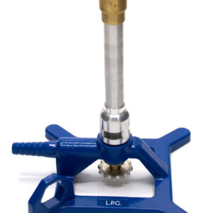 Liquid Propane Tirrill Bunsen Burner, StabiliBaseTM Anti-Tip Design with Handle, LP Eisco Labs