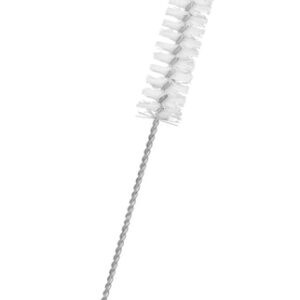 Semi Micro Nylon Test Tube Cleaning Brush, 7.25" Length, 0.5" Diameter
