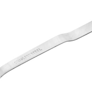 Spatula with Raised Center 5.75" - Stainless Steel Polished