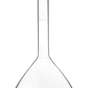Volumetric Flask, 2000ml - Class A, ASTM - Tolerance ±0.500 ml - Glass Stopper -  Single, Blue Graduation - Eisco Labs