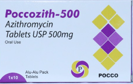 Poccozith Azithromycin 500mgx10