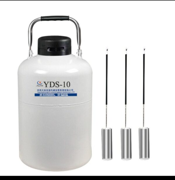 10L Cryogenic Container for Liquid Nitrogen Dewar