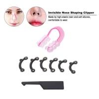 Nose bridge straightening clip
