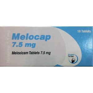 Melocap 15mg By 10 Tablets