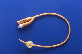 Rusch Pure Gold 2-way Coude Tip Latex Catheter