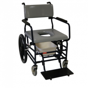 MOVEABLE PORTABLE WHEELCHAIR WITH COMMODE