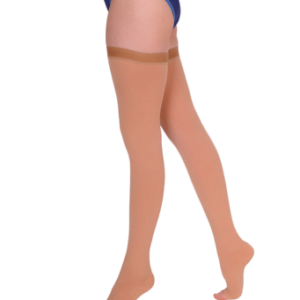 high varicose socks with open toes