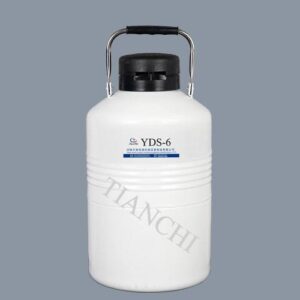 6L Cryogenic container for Liquid Nitrogen  dewar Yds-6-50