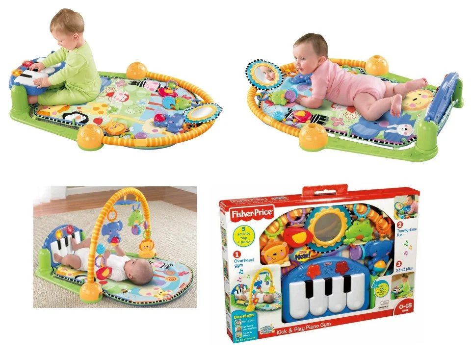 Fisher price kick hot sale n play gym