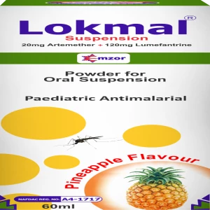 Lokmal Suspension 20/120mg