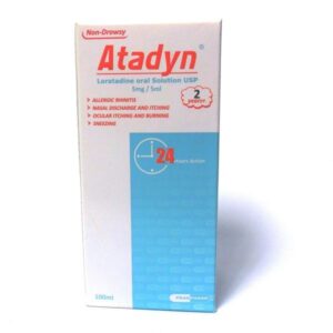 Atadyn Syrup ? Loratadine Oral Solution For Children, 100ml