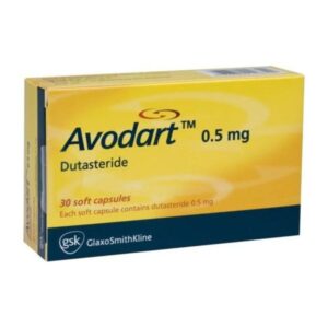 Avodart 0.5mg Capsules ? Dutasteride, 30 Capsules