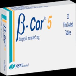 B-Cor 5 ? Bisoprolol Fumarate 5mg Tablets, 30 Tablets