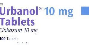Buy URBANOL (CLOBAZAM) 10mg best price online in Nigeria at Allschoolabs.com