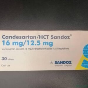 CANDESARTAN CILEXETIL & HYDROCHLOROTHIAZIDE 16MG / 12.5MG SANDOZ