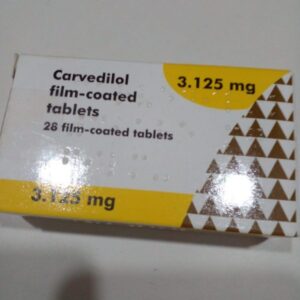 Carvedilol 3.125mg Tablets, 28 Tablets