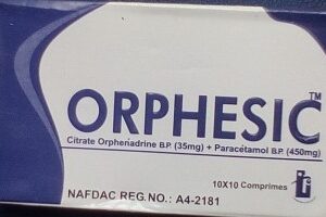 Orphesic Tablets By 100 Capsules