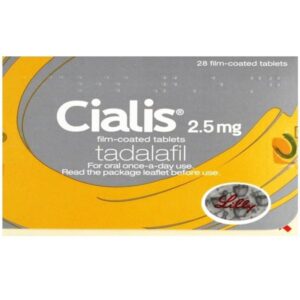 Cialis 2.5mg Once A Day Tablets,  28 Tablets