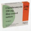 Clarithromycin 250mg Tablets, 14 Tablets