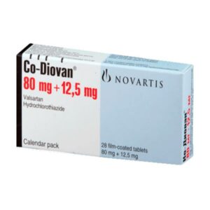 Co-Diovan 80 / 12.5mg Tablets, 28 Tablets