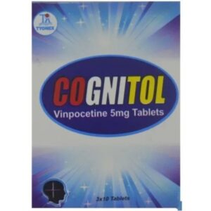 Cognitol 5mg Tablets ? Vinpocetine 5mg, 30 Tablets