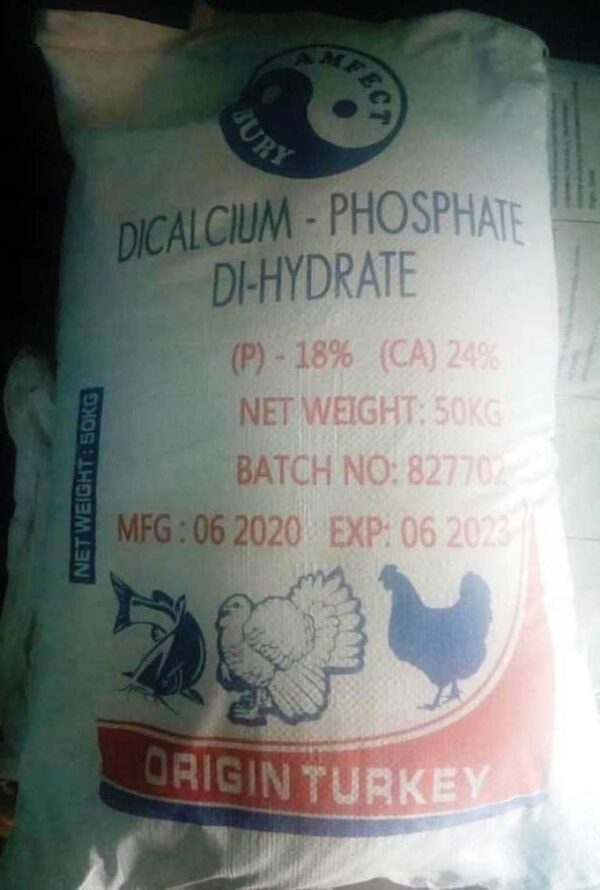 DiCalcium Phosphate DCP ( 18%P | Feed Grade | 25kg)